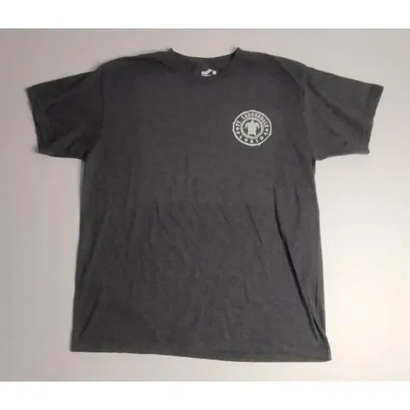 Surf Style Fort Lauderdale Florida Sea Turtle T-Shirt Heather Gray Medium - Picture 2 of 7